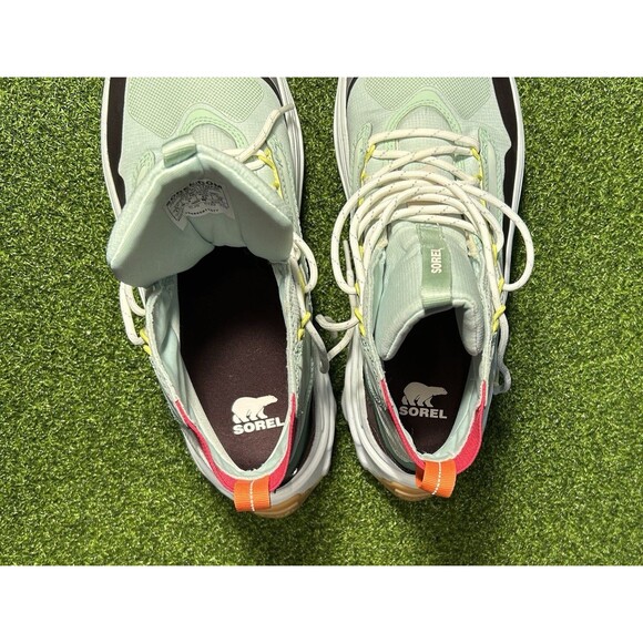 Sorel Women's Kinetic Breakthru Venture Mid Boot Mint Size 11 Waterproof Trail - Picture 5 of 7